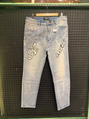 Calça Jeans Amiri Lightining - Pronta Entrega