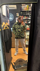 Jaqueta Puffer BAPE ABC Camo Reversible Down Jacket - Pronta Entrega