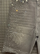 Short Jeans Purple Brand Brilliant Firework - Pronta Entrega
