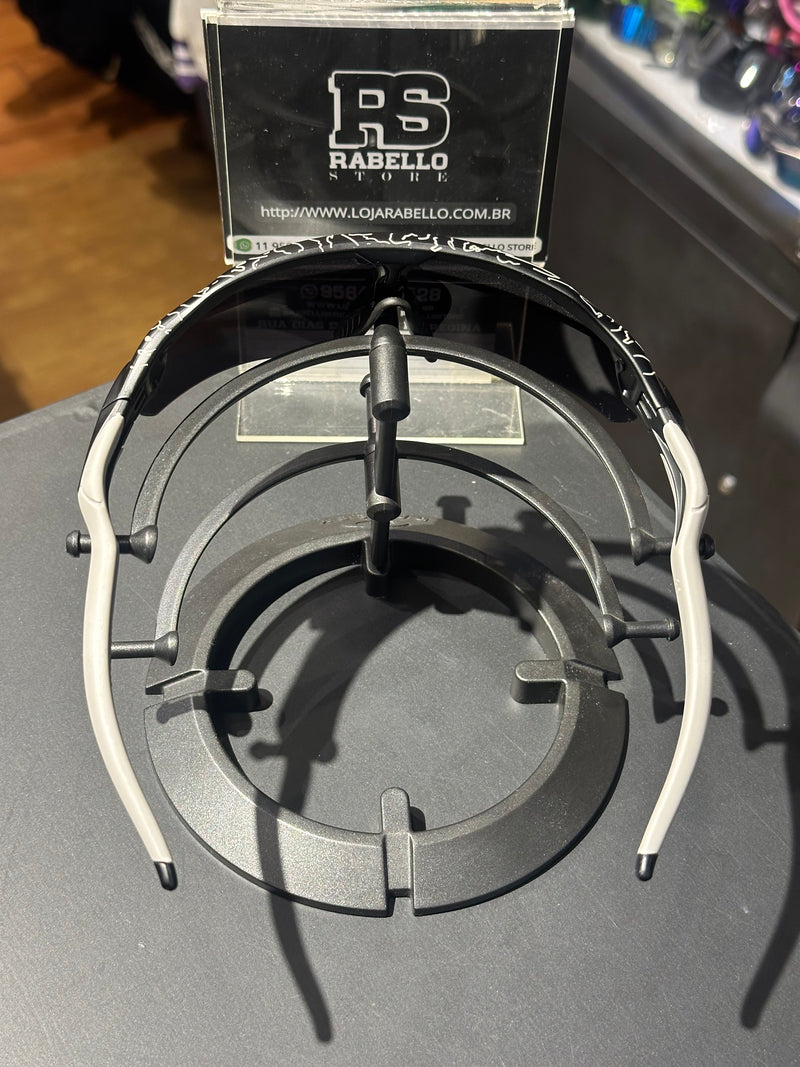 Óculos Oakley Radar Ev Black/White Lente Refletiva - Pronta Entrega