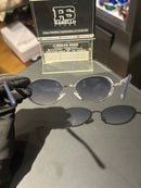 Óculos Chanel Redondo Lente Azul - Pronta Entrega