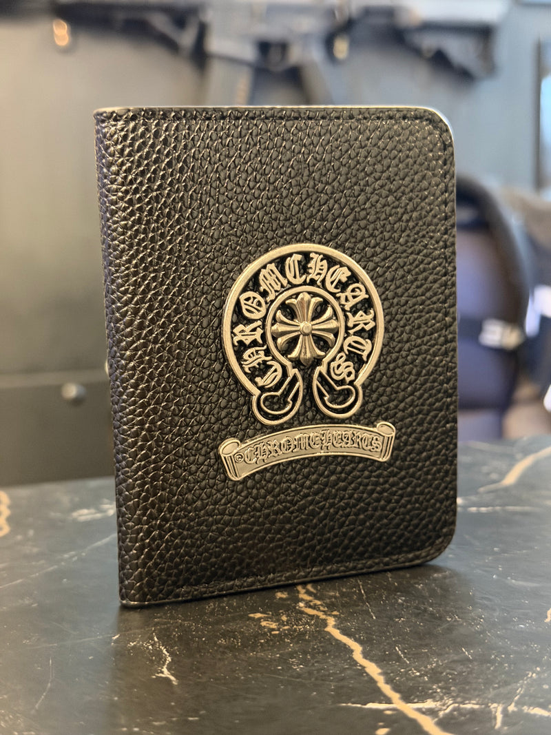 Carteira Chrome Hearts Courino Logo - Pronta Entrega