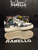 Tênis Bape Sta Low Medicom Toy Bearbrick Camo Black - Pronta Entrega