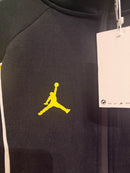 Conjunto Tracksuit Jordan Brasil Preto Amarelo 2026/27 - Pronta Entrega
