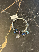 Bracelete Pandora Prata Com Berloques - Pronta Entrega