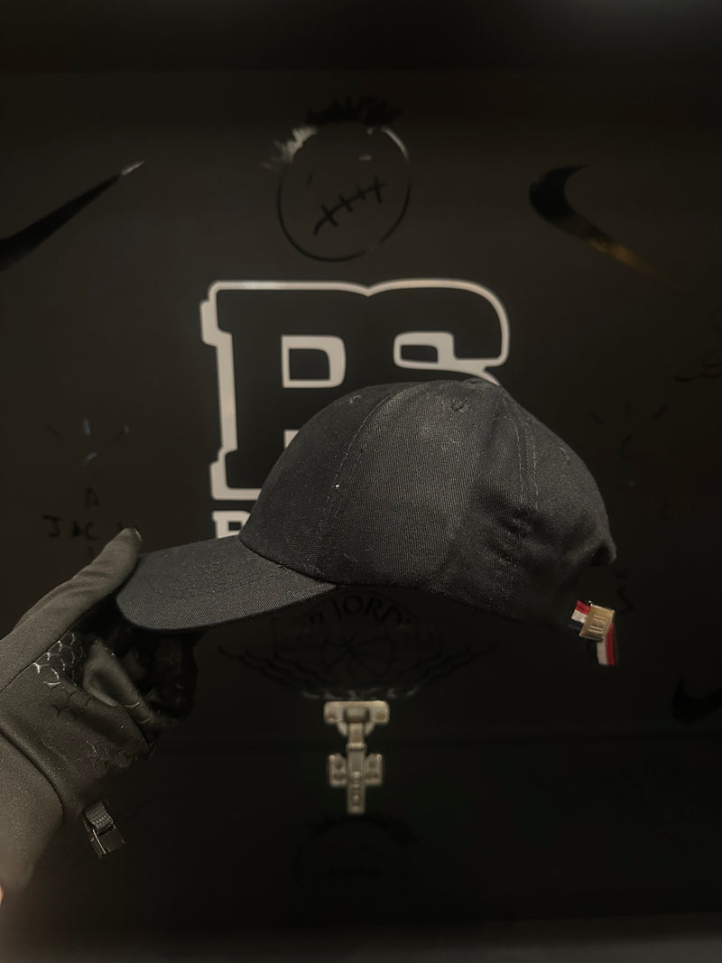 Boné Aba Curva Tommy Hilfiger Logo Pequeno Preto - Pronta Entrega