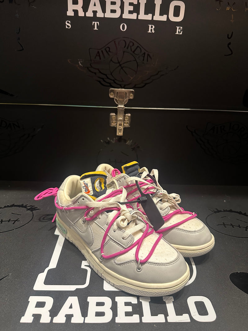 Tênis Nike Dunk Low Off-White 30:50 - Pronta Entrega