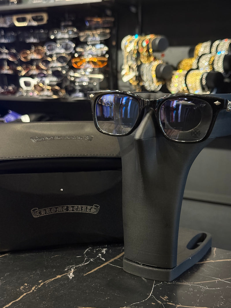 Óculos Chrome Hearts Armação Black - Pronta Entrega