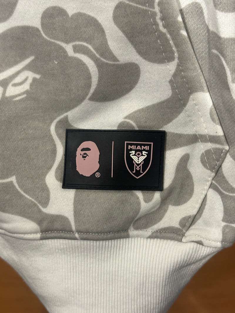 Moletom BAPE X Inter Miami FC White - Pronta Entrega