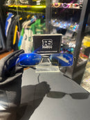 Óculos Oakley Lupa Do Vilão Preto Lente Espelhada Azul - Pronta Entrega