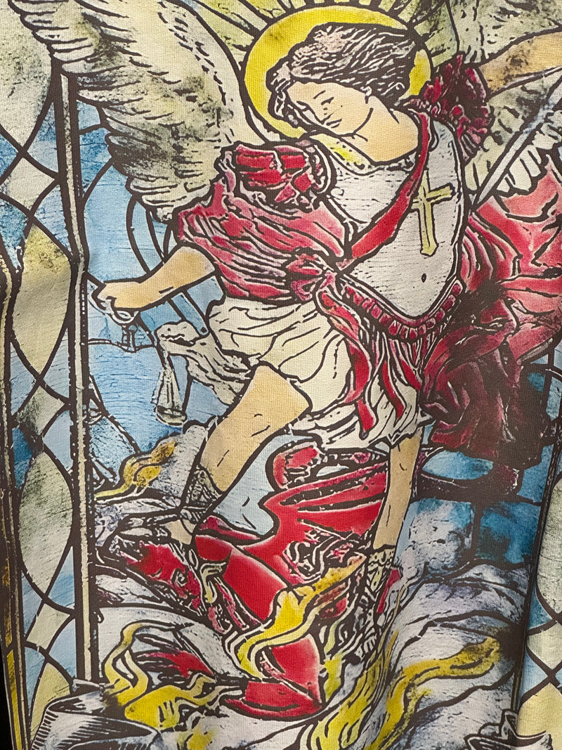 Camiseta Saint St. Michael X Devil Black - Pronta Entrega