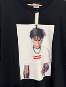 Camiseta Supreme NBA Youngboy Preta - Pronta Entrega