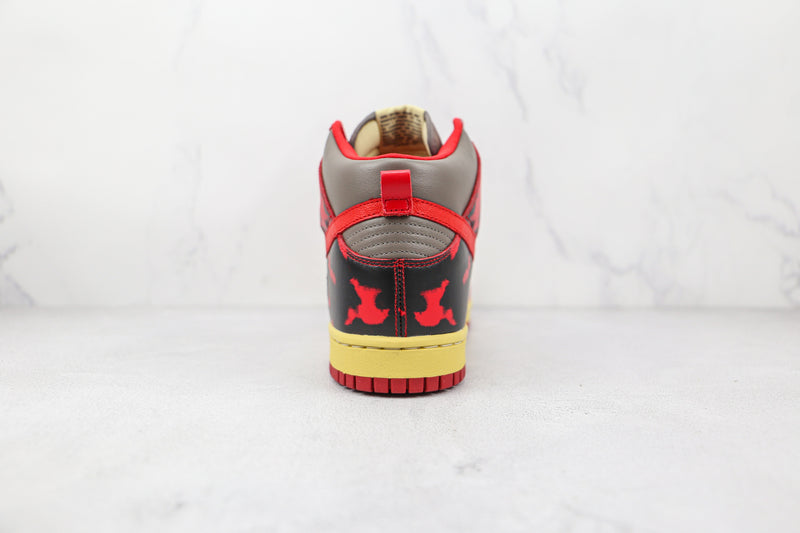 Nike Dunk High Red Acid Wash - Encomenda