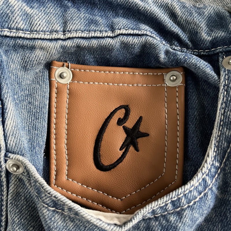 Calça Corteiz C-Star Denim Jeans - Encomenda