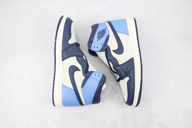 Jordan 1 Retro High Obsidian UNC - Encomenda