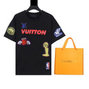 Camiseta Louis Vuitton x NBA Crossover Round Neck Printing - Encomenda