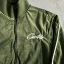 Jaqueta Corteiz VVS Velour Jacket Green - ENCOMENDA