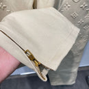 Calça Louis Vuitton Monogram Workwear Carpenter Cream - Encomenda