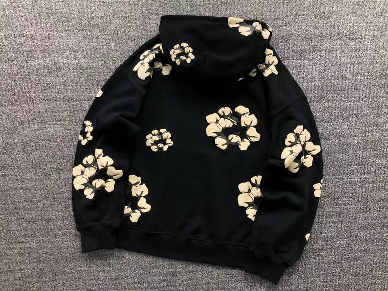 Moletom Denim Tears x CPFM Wreath Black - Encomenda