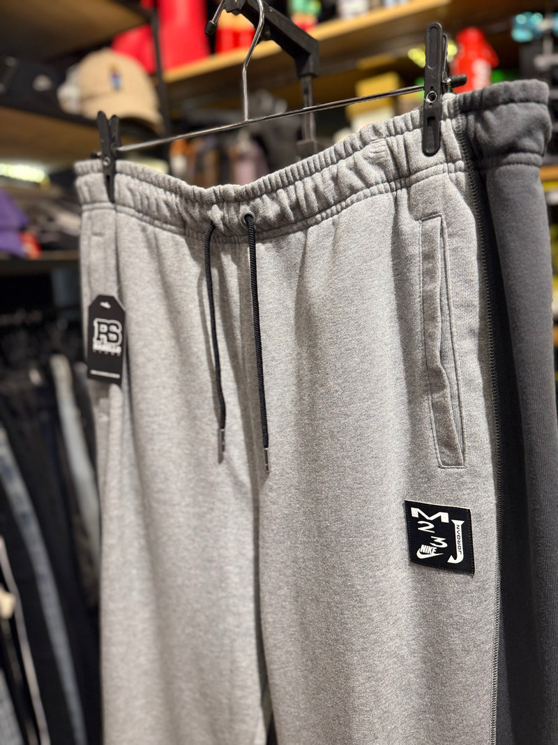 Calça Moletom Air Jordan Jumpman Logo Cinza - Pronta Entrega