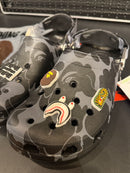 Crocs BAPE Classic Black - Pronta Entrega