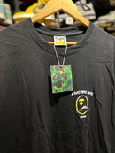 Camiseta BAPE Abathing APE Japan Map Preto - Pronta Entrega
