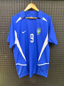 Camisa Retrô Nike Seleção Brasileira Copa Do Mundo 2002