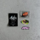 Camiseta Synaworld OG Logo Black/Green - Encomenda