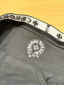 Cueca Chrome Hearts Preta Logo Boxer - Pronta Entrega