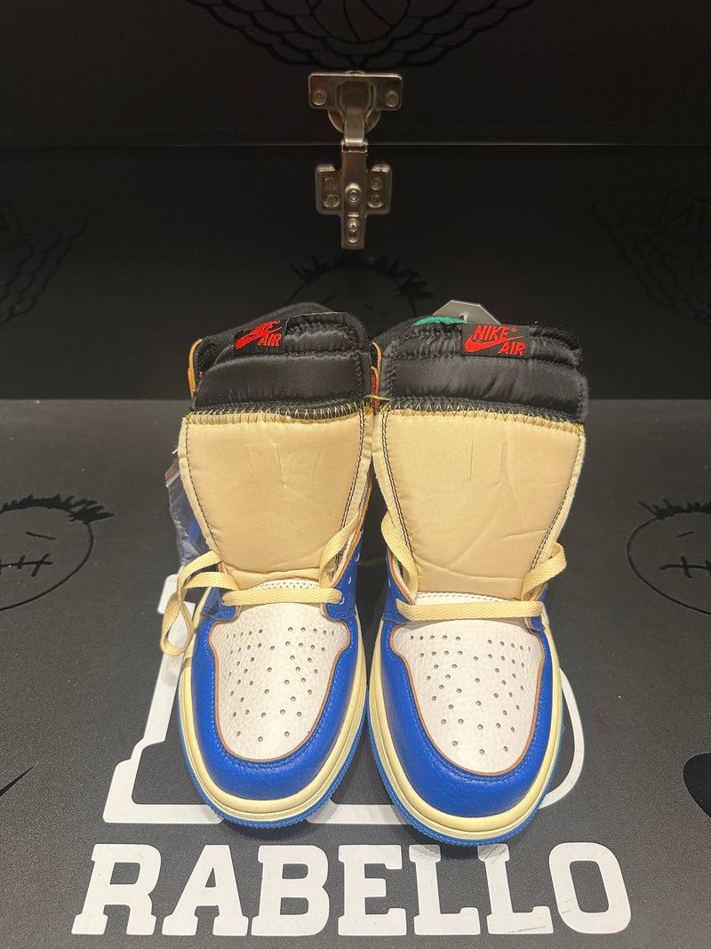 Tênis Nike Air Jordan 1 Retro High NRG Sample x Union LA Storm Blue - Pronta Entrega