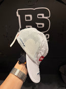 Boné Boné Supreme Fine Wale Courdoy S Logo 6-Panel Red - Pronta Entrega