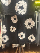 Conjunto Denim Tears Preto Camiseta + Short - Pronta Entrega