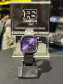 Relógio Casio A138 Vintage Fundo Purple - Pronta Entrega