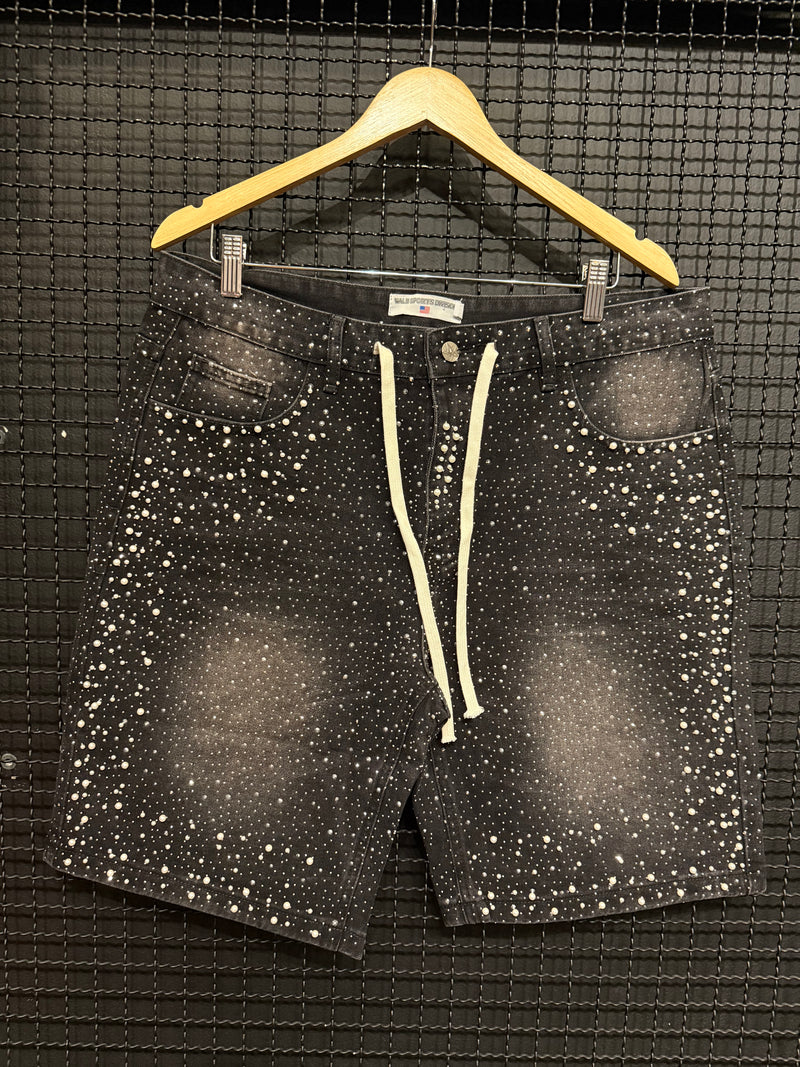Short Jeans Valley Dreams Pérolas - Pronta Entrega