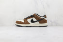 Nike SB Dunk Low White Black Trail End Brown - Encomenda