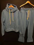 Conjunto Syna Moletom “Forgives Me” Blue - Pronta Entrega