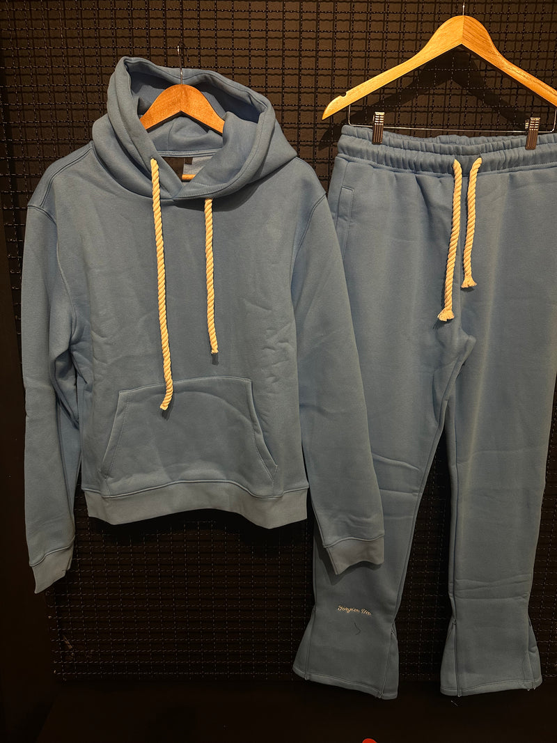 Conjunto Syna Moletom “Forgives Me” Blue - Pronta Entrega