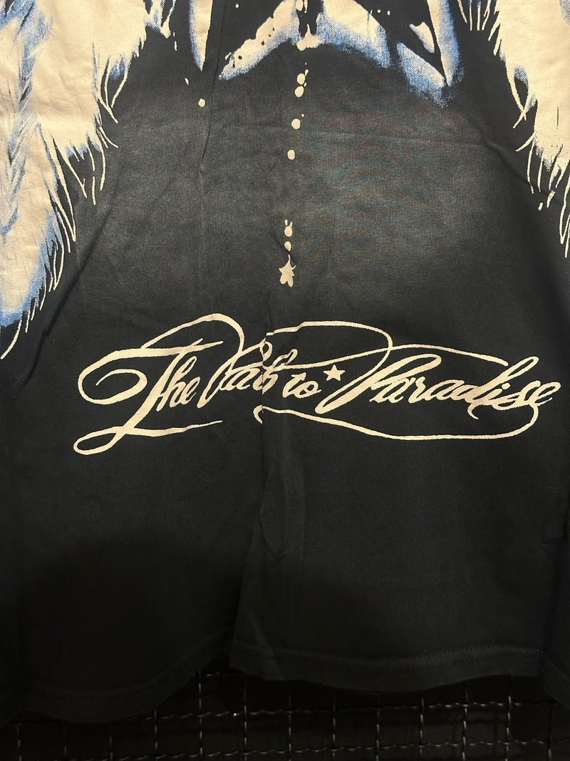 Camiseta Hellstar Jesus Cried Black - Pronta Entrega