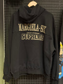 Conjunto Supreme x MM6 Maison Margiela Eagle Zip Up Hooded Sweatshirt Black - Pronta Entrega