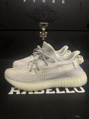 Tênis Adidas Yeezy Boost 350 V2 'Static White/Grey - Pronta Entrega