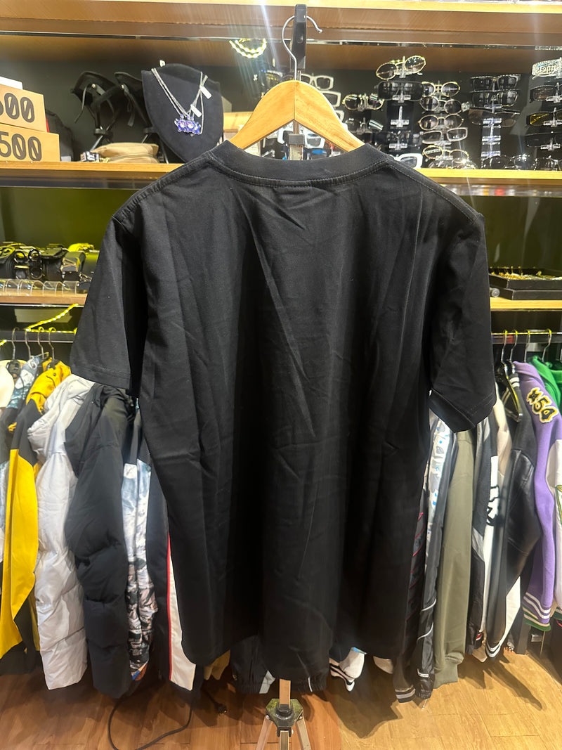 Camiseta Sp5der Preta/Azul - Pronta Entregaa
