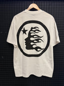 Camiseta Hellstar “Hstar” White - Pronta Entrega