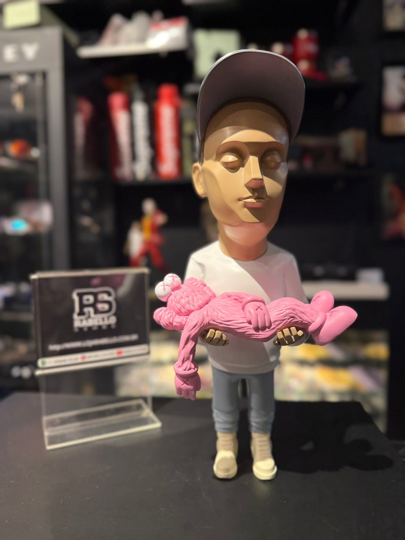 Boneco Colecionável KAWS Brian Donnelly Companion Pink - Pronta Entrega