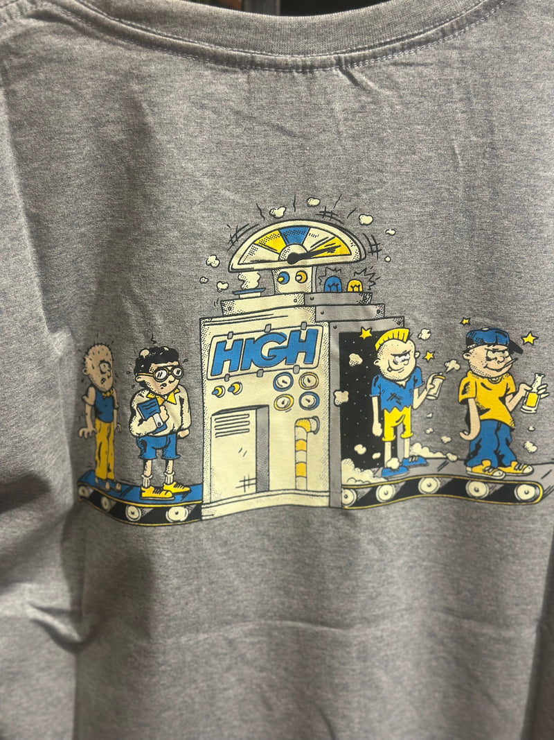 Camisa High Cinza Factory - Pronta Entrega