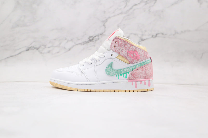 Jordan 1 Mid Paint Drip - Encomenda
