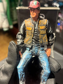 Boneco de Ação Marty Mcfly Hoverboard 18cm Resina - Pronta Entrega