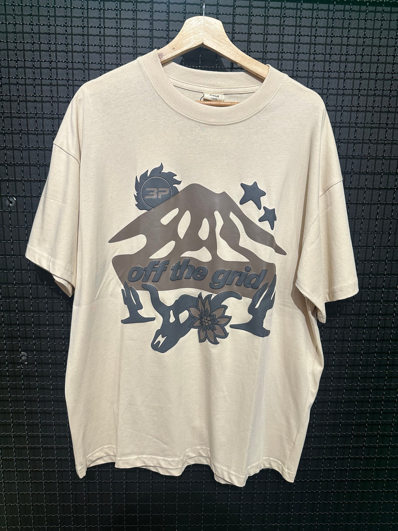 Camiseta Broken Planet “Off The Grid” Brown - Pronta Entrega