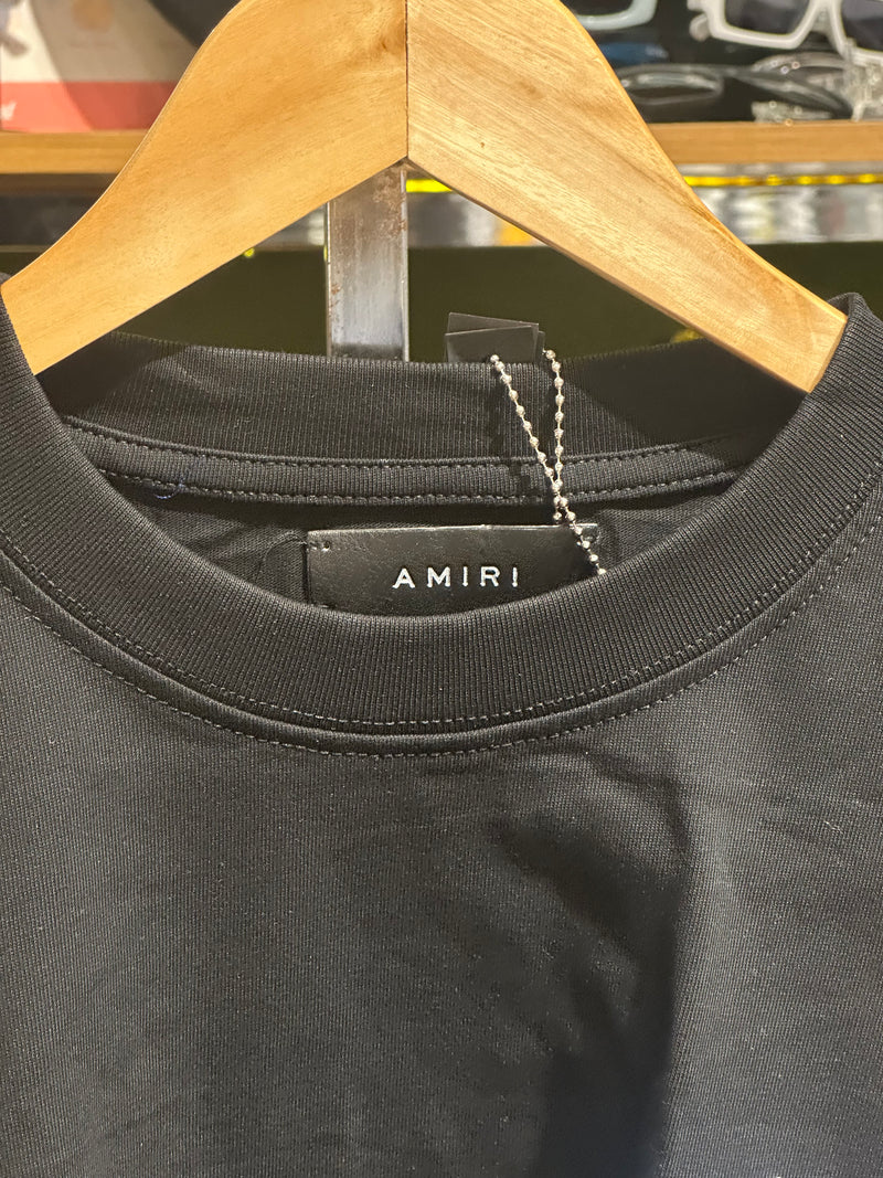 Camiseta Amiri Kids Preta - Pronta Entrega