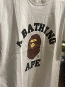 Camiseta BAPE A Bathing Ape Branca - Pronta Entregar