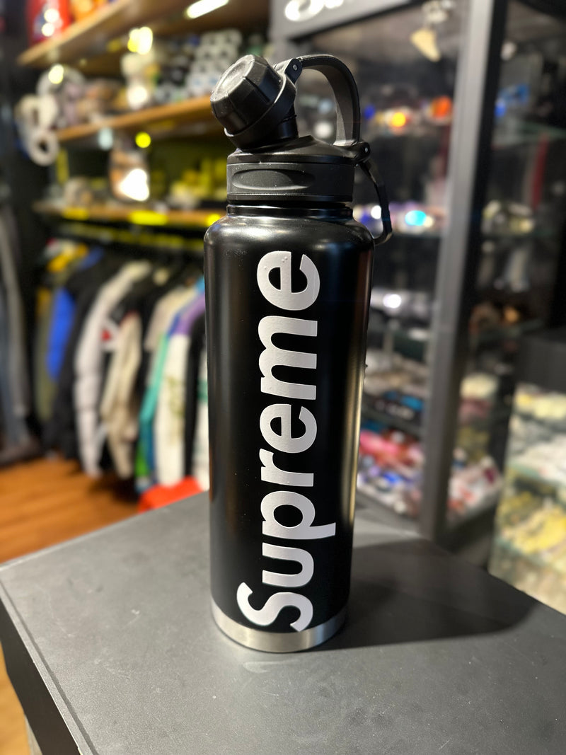 Garrafa Térmica Supreme Preta 800ML - Pronta Entrega